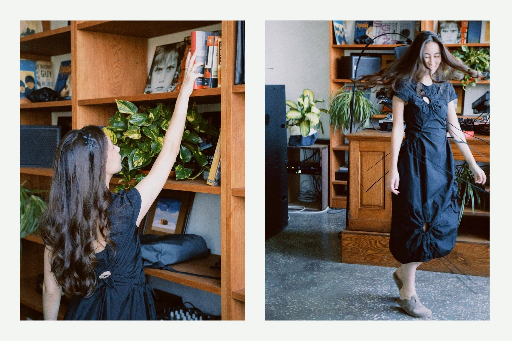 Платье J.Kim, Ободок Sandy Liang 