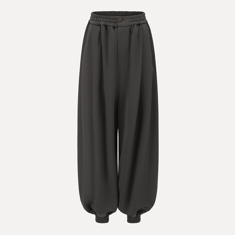 Ash grey lantern sweatpants