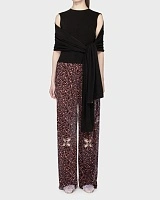 SHAWL TOP BLACK