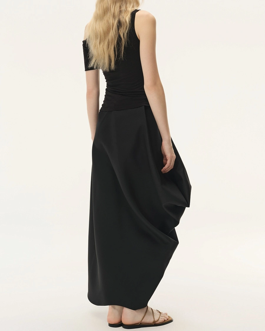 Black One Shoulder Top