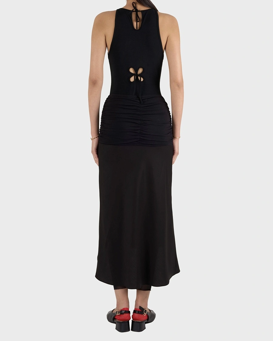 BOW SHIFT SKIRT