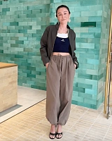 Patchwork knit sling