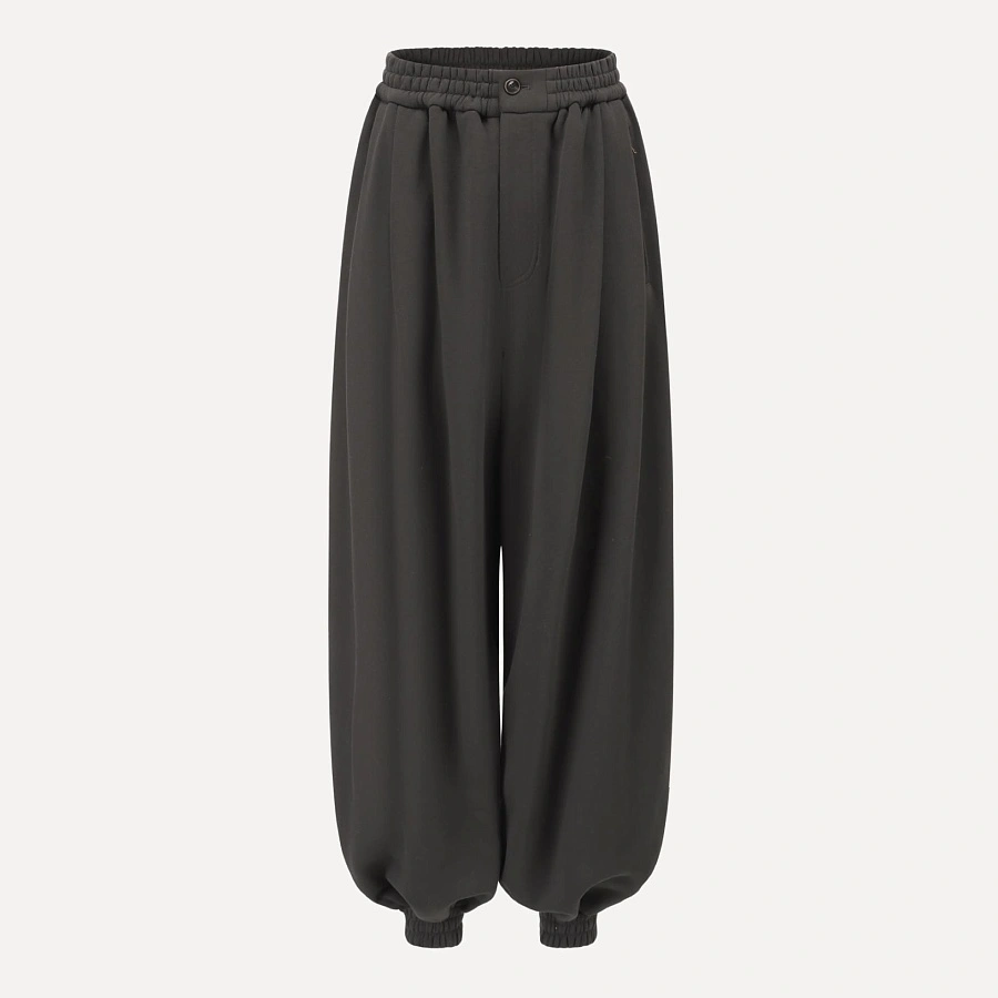 Ash grey lantern sweatpants