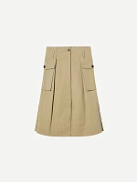 CARGO POCKET SKIRT khaki