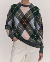 Argyle Slouch Crewneck 6 colours grey
