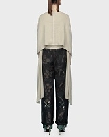 SHAWL TOP OLIVE
