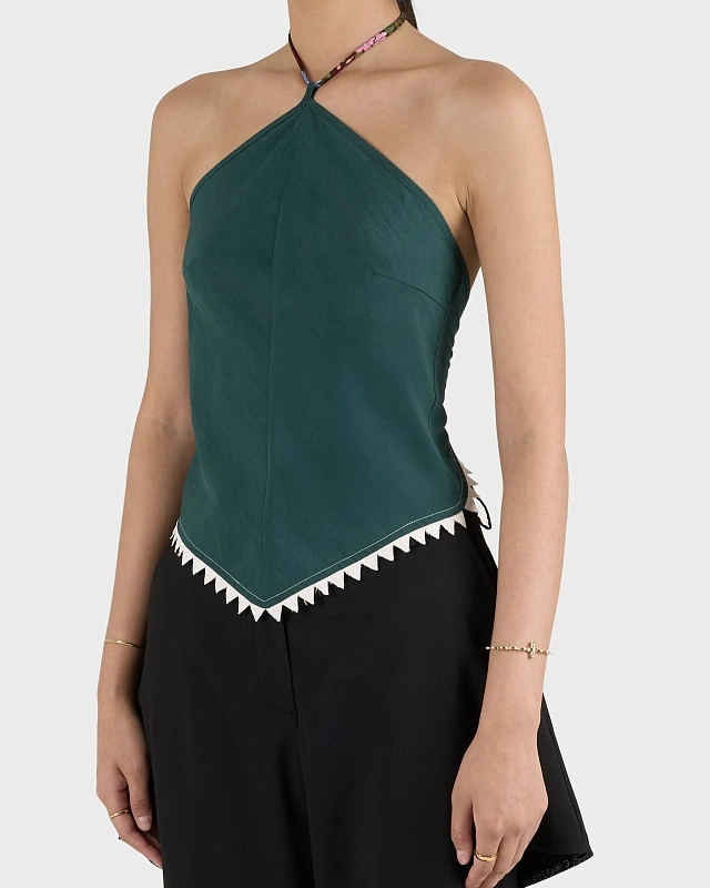 QUROQ HALTER TOP