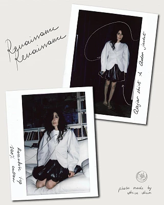 «Я хочу, чтобы женщина, которая носит Renaissance, чувствовала себя сильной. Это главное для меня: сила и свобода».