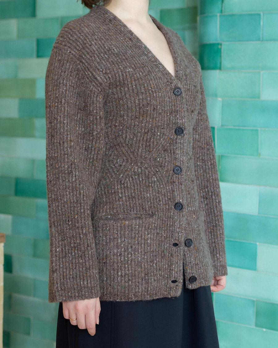 STRUCTURED CARDIGAN