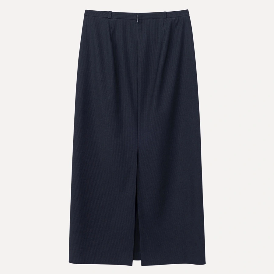 H-LINE STRIPED MAXI SKIRT