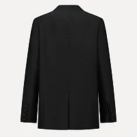 Black Fake Collar Silhouette Suit