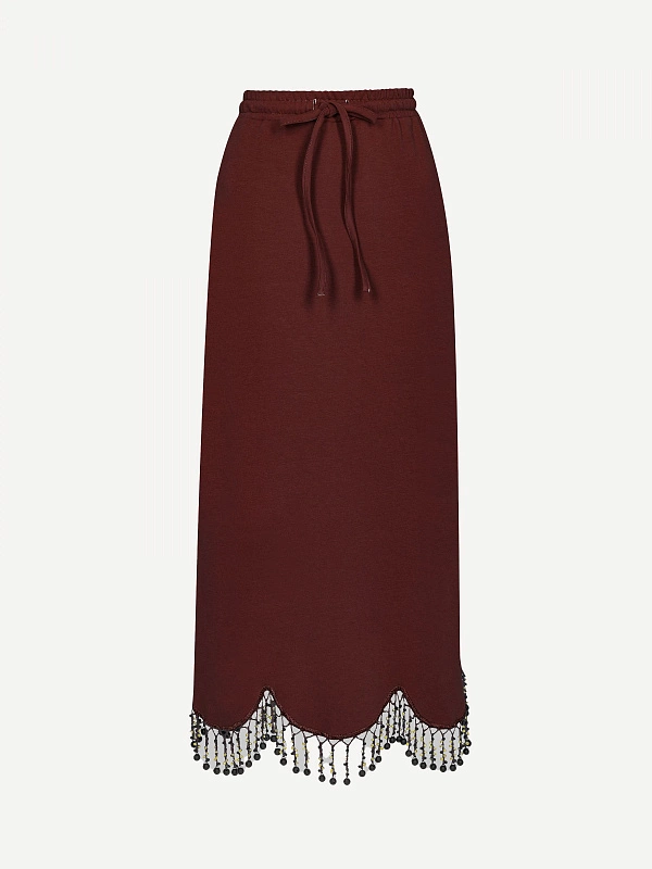 HAND BEADED SKIRT