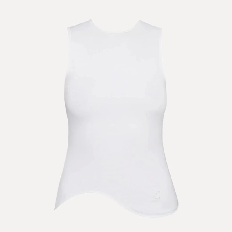 YING-YANG TANK
TOP WHITE