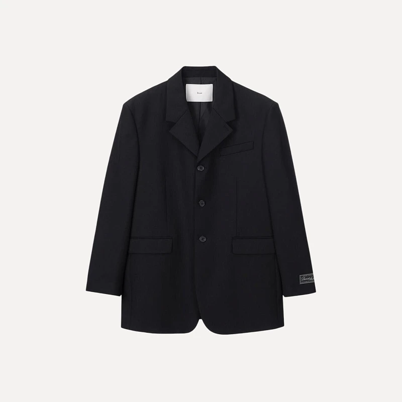 UNISEX 3 BUTTON WOOL BLAZER