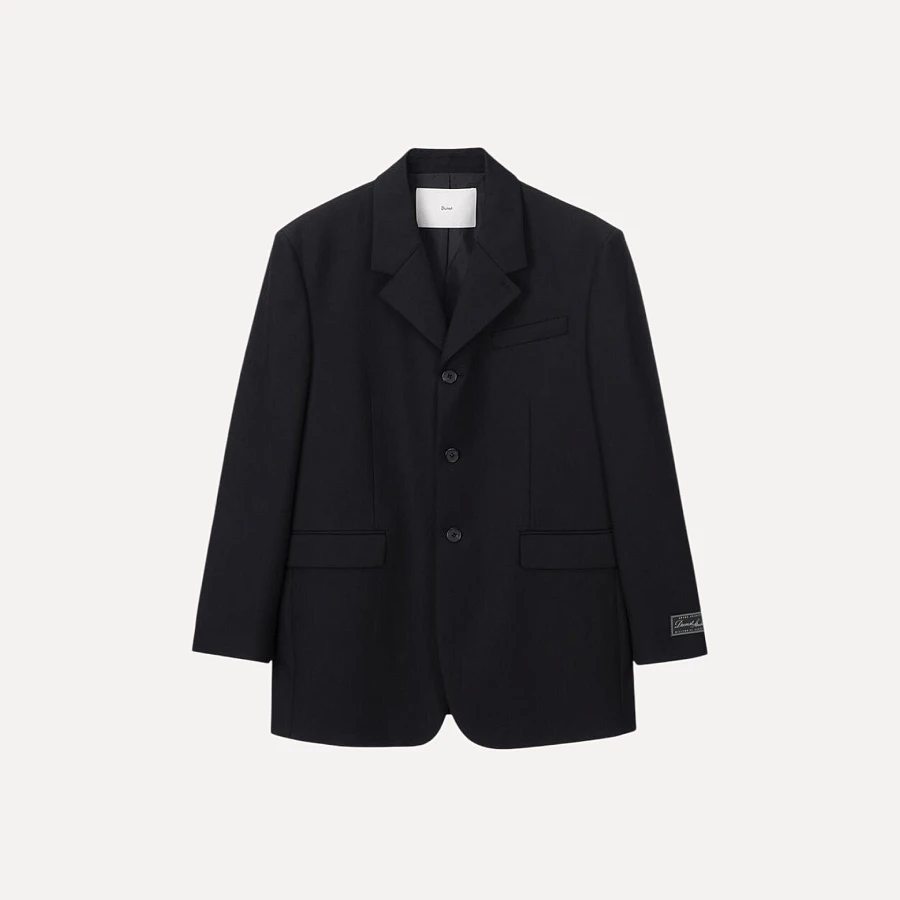 UNISEX 3 BUTTON WOOL BLAZER
