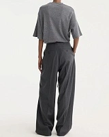 Relaxed soft wool trousers