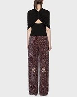 SHAWL TOP BLACK