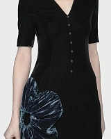 EVENING FLOWER DRESS