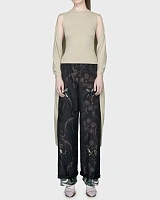 SHAWL TOP OLIVE