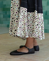 CO-ROUND TOE D'ORSAY FLAT