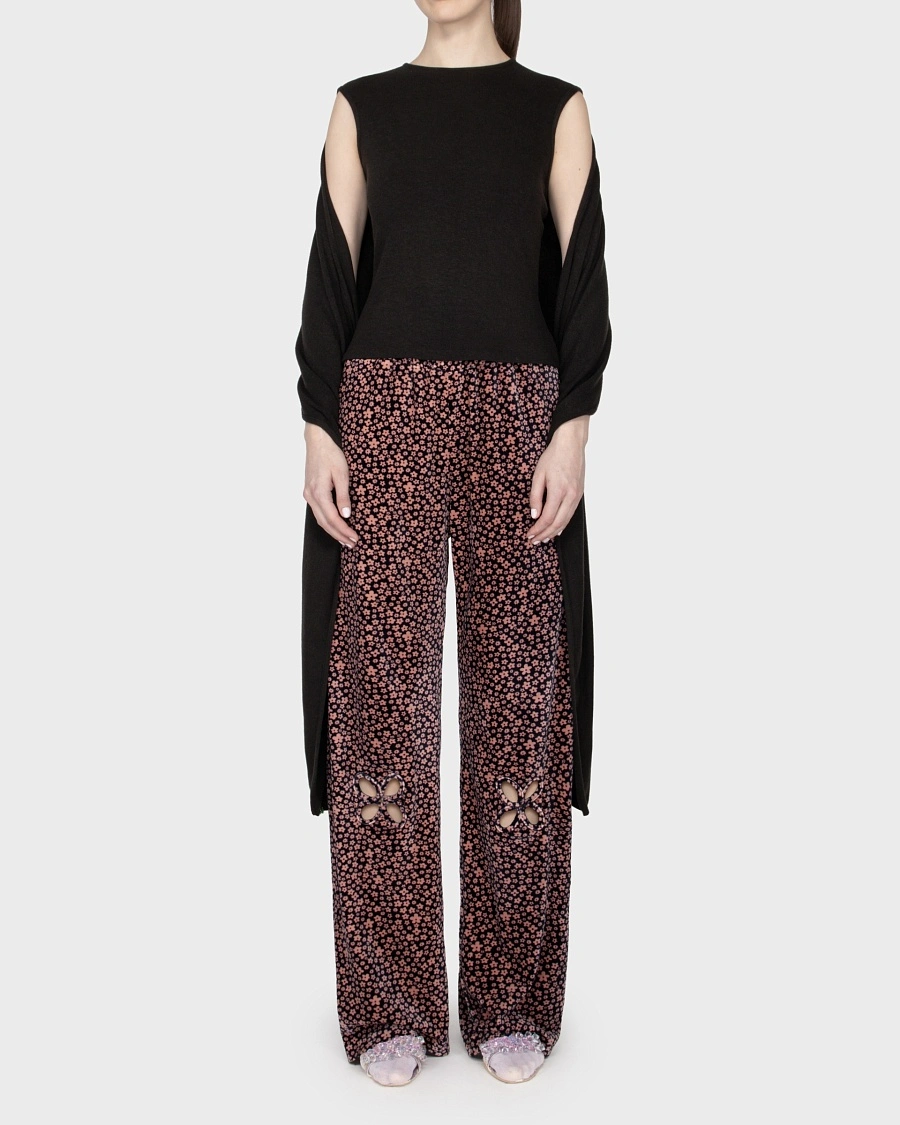 SHAWL TOP BLACK