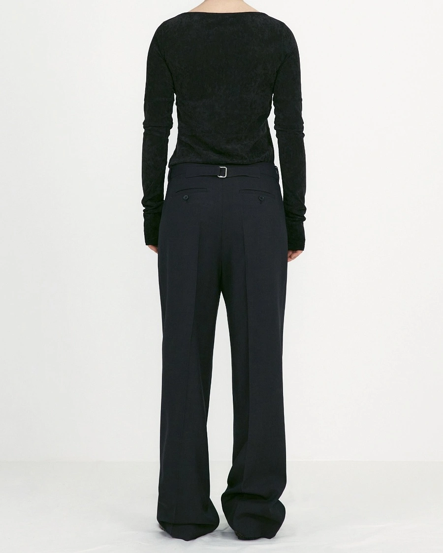 BELTED POINT TROUSERS