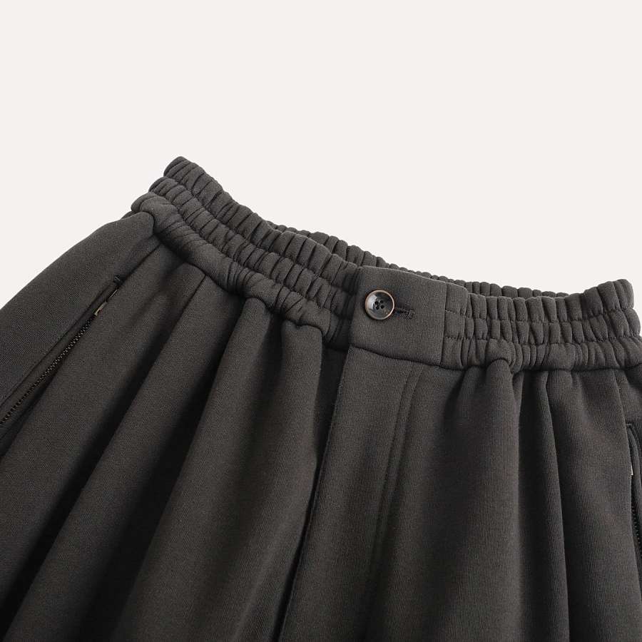 Ash grey lantern sweatpants