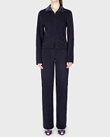 FLARED FLEECE PANTS