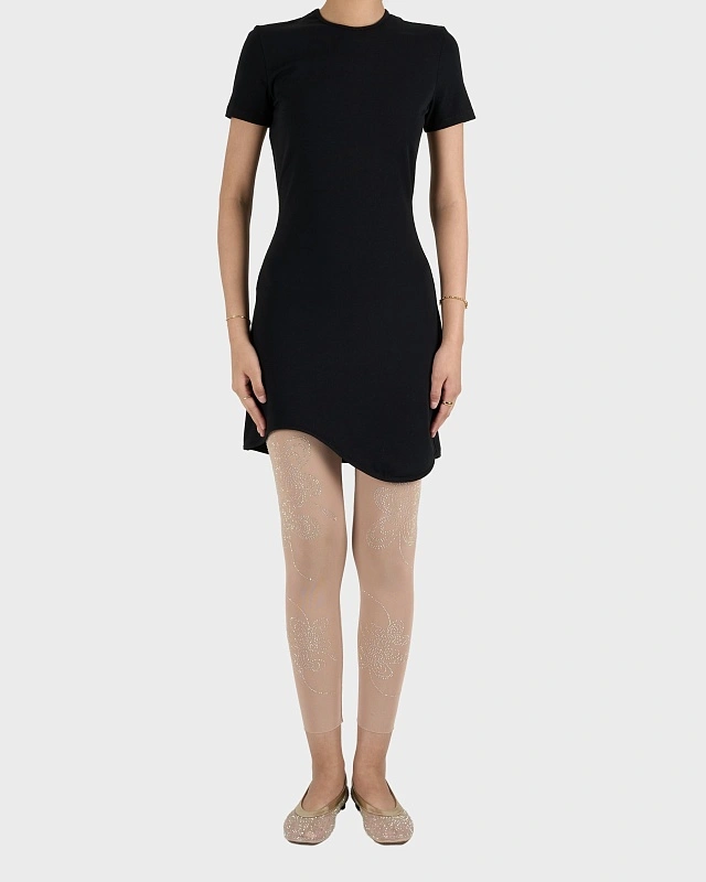 YING-YANG MINI DRESS