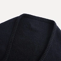 Navy blue triangular shawl scarf