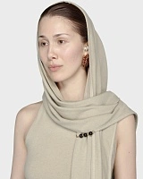 SHAWL TOP OLIVE
