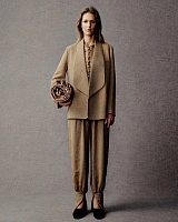 Linen Cubic Wide Lapel Suit