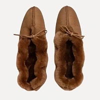 Tilla Shearling Tan