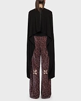 SHAWL TOP BLACK