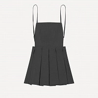 PLEATED MINI DRESS