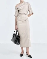 DRESS BOWERY EMBROIDERED