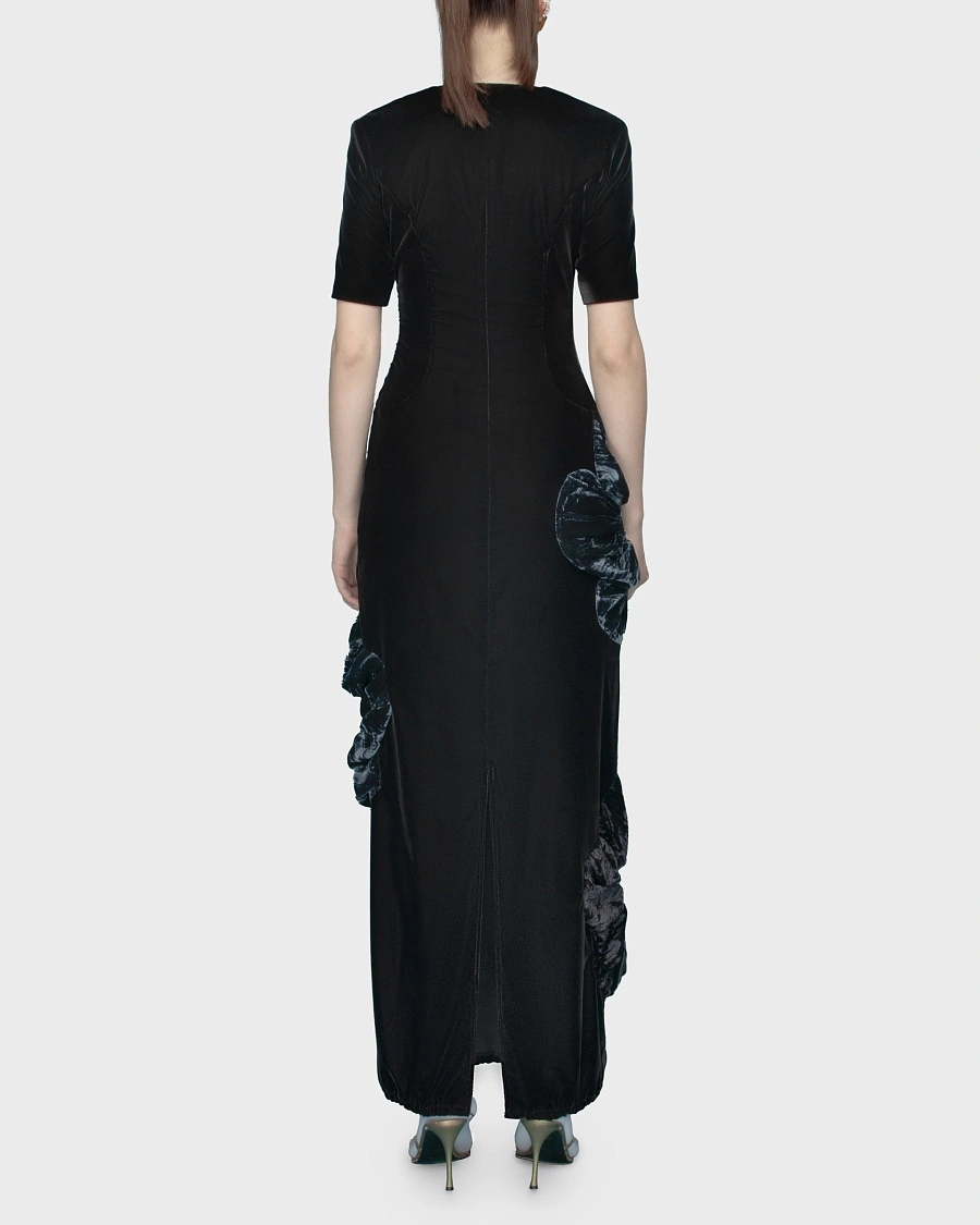EVENING FLOWER DRESS