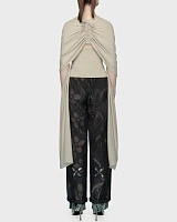 SHAWL TOP OLIVE
