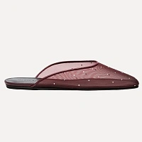 MULE FLATS BURGUNDY