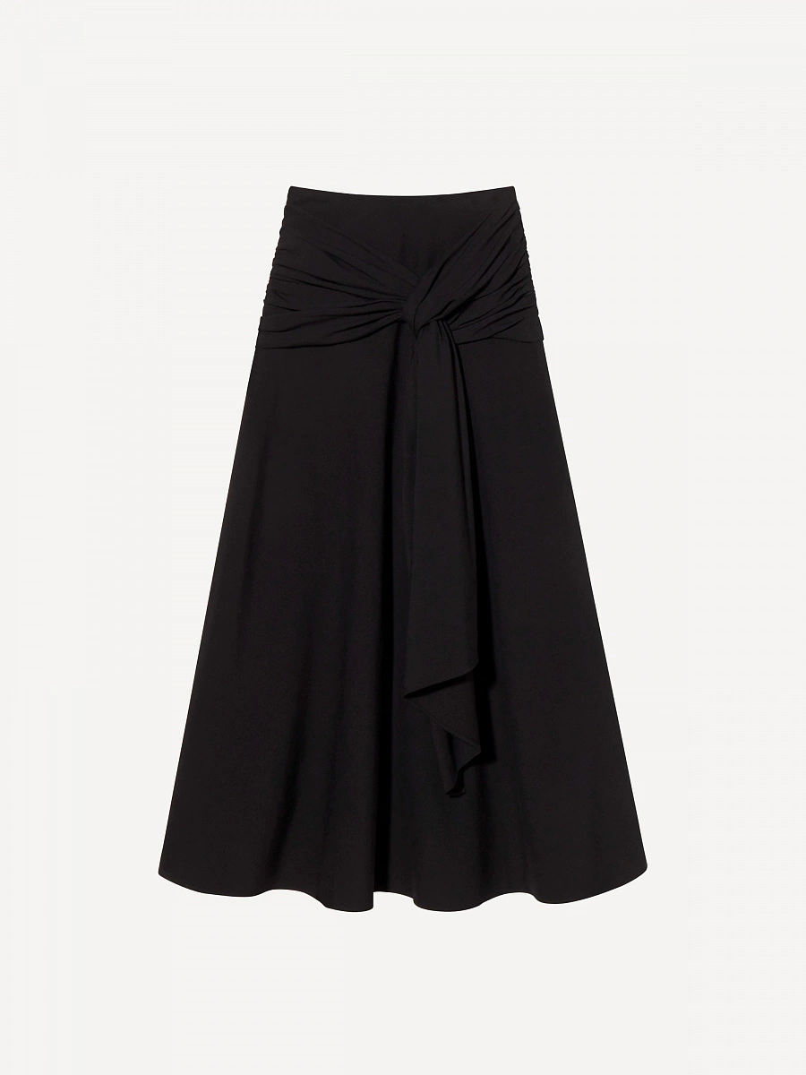 TIE WB SKIRT Black