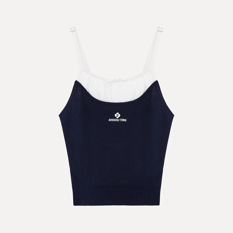 Patchwork knit sling