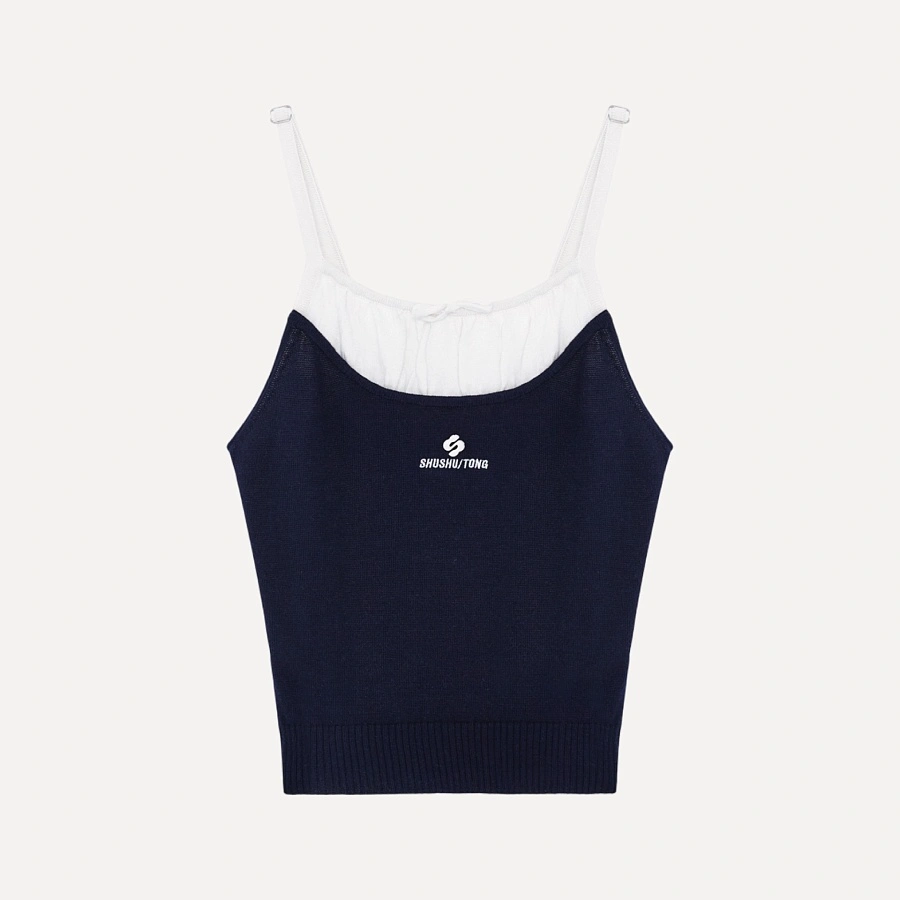 Patchwork knit sling