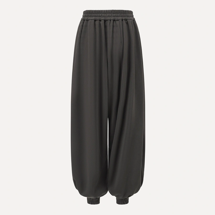 Ash grey lantern sweatpants