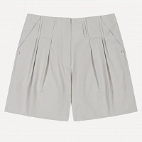 TUCK POINT TURN-UP SHORTS