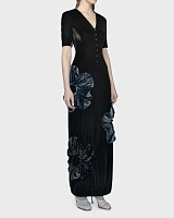 EVENING FLOWER DRESS