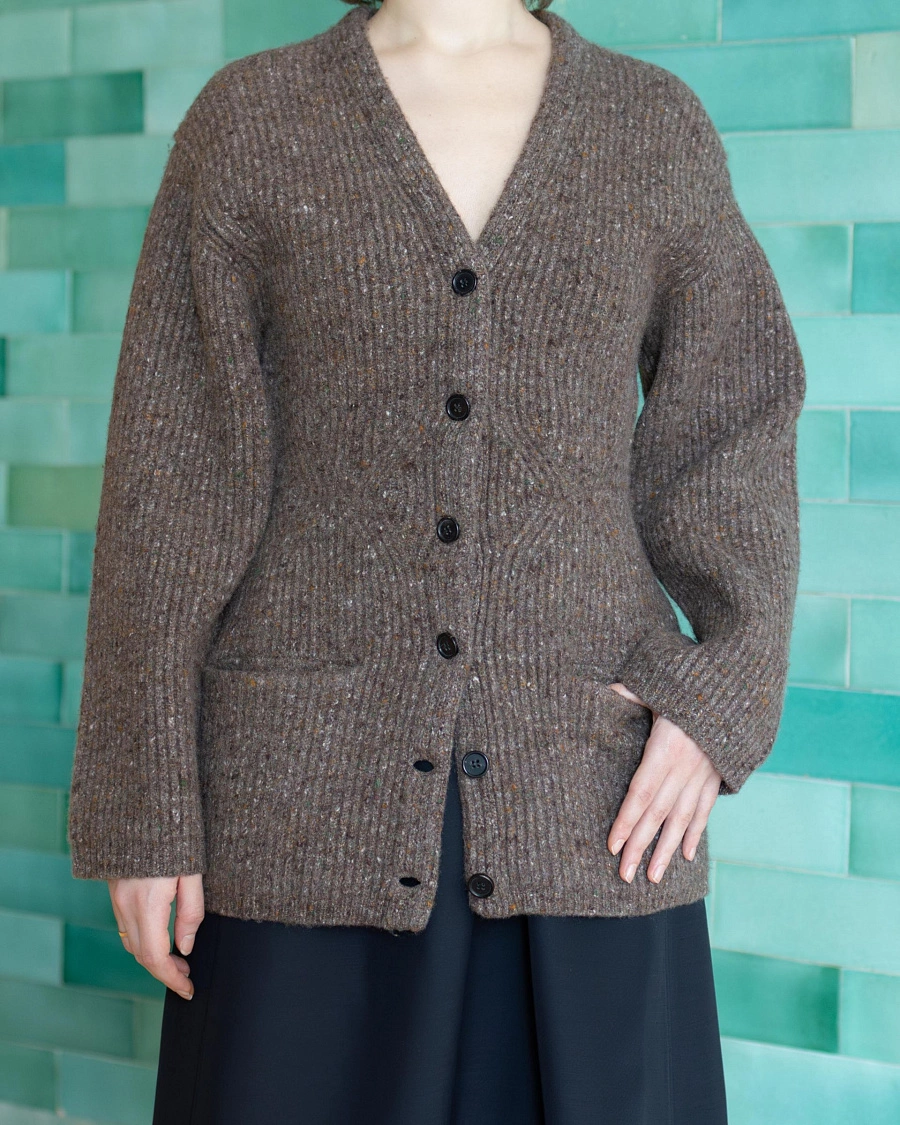 STRUCTURED CARDIGAN
