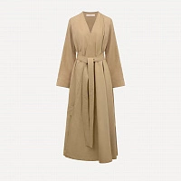 DRAPED COAT