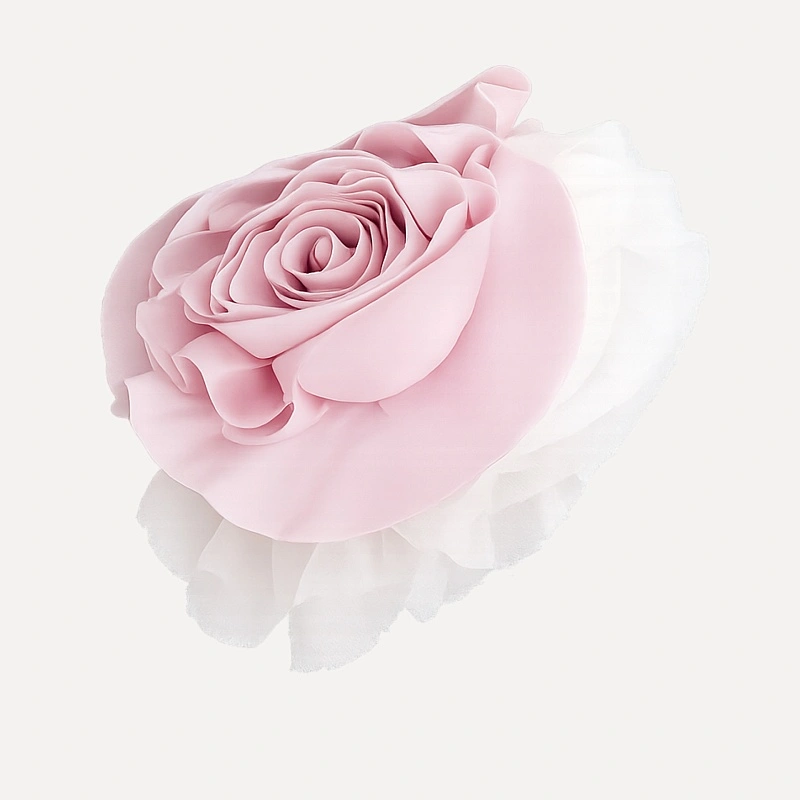 DOUBLE ROSE BROCHE