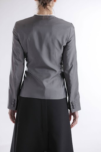 LOUISA SATIN grey