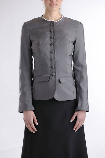 LOUISA SATIN grey